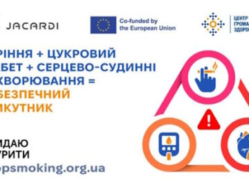 Куріння + цукровий діабет + серцево-судинні захворювання = небезпечний трикутник
